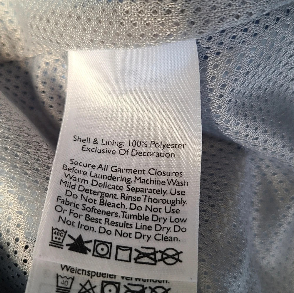 NWOT Eddie Bauer Women's Blue jacket weather edge waterproof sz.XL - Picture 9 of 15